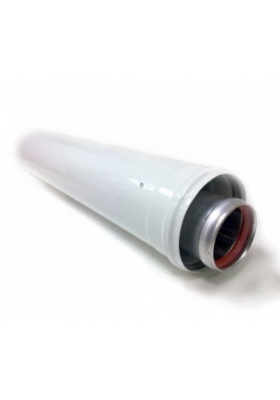 Дымоход коаксиальный (труба удлинительная), длина 1 м, диаметры 60/100 мм