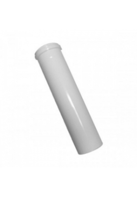 Дымоход (труба коаксиальная), длина 0,5 м, диаметр 80/125 мм